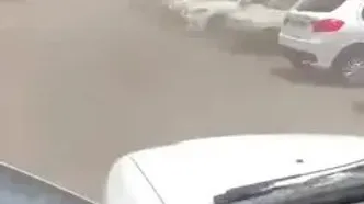 ویدیویی از لحظه انفجار در اسکله شهید رجایی