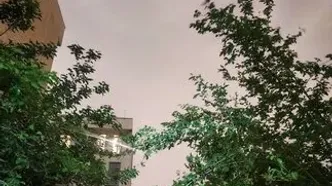 شروع طوفان هولناک در تهران