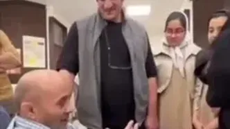 رسول خادم در خانه سالمندان و مواجه با کشتی گیر قدیمی مشهدی