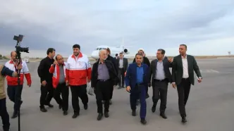 ببینید | بازدید میدانی وزیر کشور از محل انفجار در بندر شهید رجایی