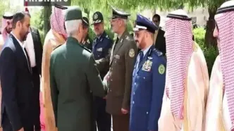 دیدار رسمی وزیر دفاع عربستان با سرلشکر محمد باقری