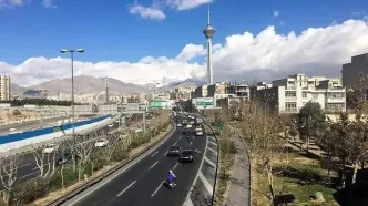 تهران در آسمانی آبی؛ کیفیت هوای پایتخت به وضعیت «پاک» رسید!