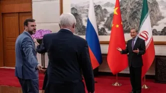 گزارش غریب‌آبادی از نشست سه‌جانبه میان ایران، روسیه و چین