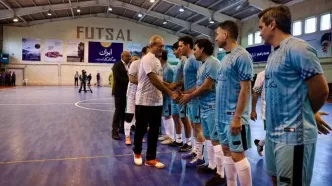 دیدار دو تیم پیشکسوتان و کارگری با حضور مسعود پزشکیان