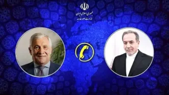 گفتگوی تلفنی عراقچی و وزیر امورخارجه ایتالیا