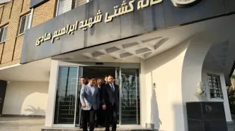 حضور وزیر جوانان و ورزش عراق در فدراسیون کشتی