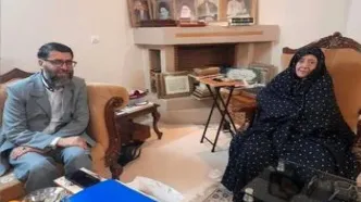 بانوی ایرانی که تابلوی معراج حضرت محمد (ص) را ۳۰ سال نقاشی کرد
