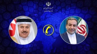 گفتگوی تلفنی وزرای خارجه ایران و بحرین