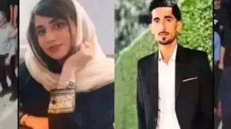 ببینید؛ وداع جانسوز و غم انگیز با عروس و داماد انفجار بندرعباس