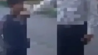توقیف پژو به رانندگی پسر بچه ۹ ساله در بهارستان اصفهان