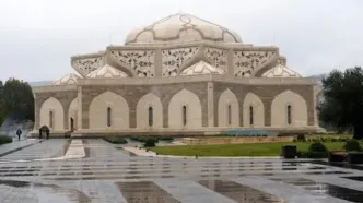 تصاویر عجیب از مقبره حافظ اسد+ویدئو