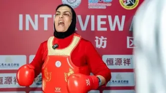 شهربانو منصوریان به مدال طلا دست یافت
