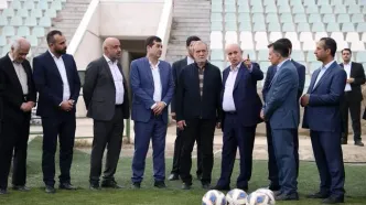 بازدید پزشکیان از مرکز ملی فوتبال ایران