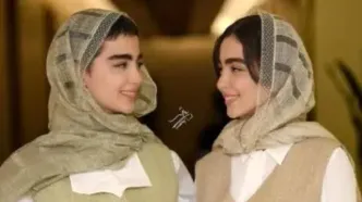 پست جالب بازیگر پایتخت در یک کافه خیابانی