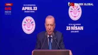 وقوع پس زلزله جدید در استانبول در هنگام پخش صحبت‌های اردوغان از شبکه تلویزیون ترکیه + فیلم