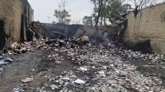 ماجرای حریق شبانه در خیابان شهید رجایی تهران