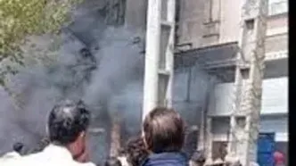 حریق مغازه ابزار یراق آلات و ساختمان مسکونی در جاده شهریار باغستان 20 نفر مصدوم برجای گذاشت
