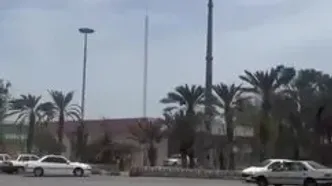 ببینید/ انفجار شدید در بندر شهید رجایی بندر عباس