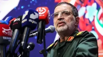 سردار نائینی: عملیات موشکی بی وقفه تا بامداد ادامه دارد