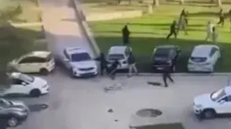 فیلم فرار پلیس فرانسه از دست باندهای خطرناک در سنت دنیس