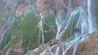 آبشار زیبای بیشه در استان لرستان