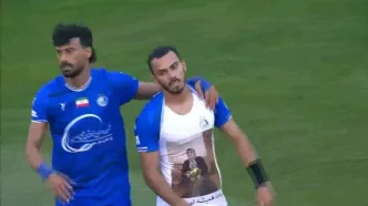 ببینید؛ گل اول استقلال به هوادار توسط رامین رضاییان دقیقه۴