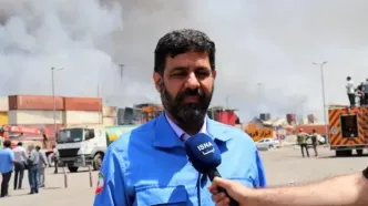 پایان عملیات ملی اطفای حریق اسکله شهید رجایی اعلام شد