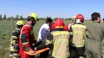 سقوط هواپیمای آموزشی در قزوین حادثه آفرید