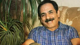 فیلم آواز غمگینانه عمو رشید در کنسرت باشکوه معین ! / ببینید چقدر بغض دارد آقای همیشه خندان !
