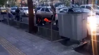 ضرب و شتم یک پاکبان در سمنان/ ضارب دستگیر شد + ویدئو دردناک