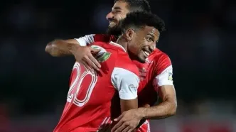 گل پرسپولیس به نساجی توسط عنایت‌زاده