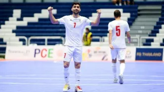 جشنواره گل شاگردان شمسایی مقابل تیم ملی فوتسال کویت