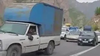 چالوس از ساعت 10 صبح یک‌طرفه می‌شود / ممنوعیت تردد از مرزن‌آباد به تهران