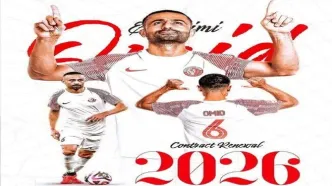 باشگاه الشمال قطر قرارداد امید ابراهیمی را تا ۲۰۲۶ تمدید کرد