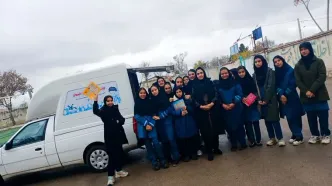 خانم مربی های کانون پرورش فکری پشت فرمان کتاب خانه های سیار / از خراسان شمالی گرفته تا کرمان و گلستان