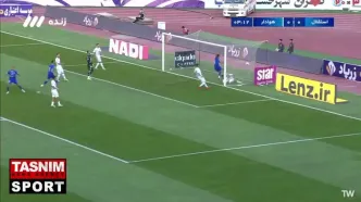 گل اول استقلال به هوادار توسط ابوالفضل جلالی