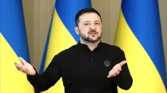 اولین واکنش زلنسکی به اعلام آتش بس از سوی پوتین