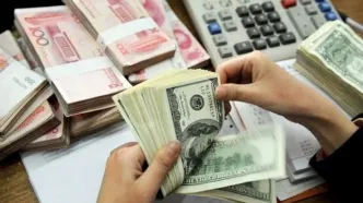 اعلام قیمت جدید دلار، یورو و سایر ارزها/ دلار یک کانال سقوط کرد