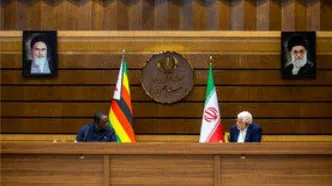 دیدار و گفتگوی معاونین اول روسای جمهور ایران و زیمبابوه