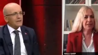 هراس مجری تلویزیون ترکیه هنگام وقوع زلزله