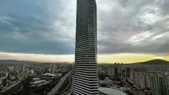 لرزش هولناک برج‌های استانبول حین وقوع زلزله