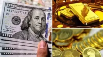 قیمت طلا ۲۴ عیار و دینار و قیمت دلار ( پنجشنبه ۴ اردیبهشت ماه ۱۴۰۴ )