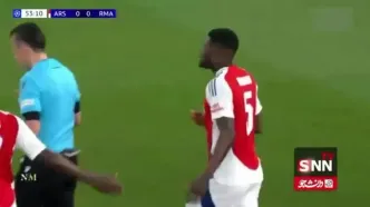 خلاصه بازی آرسنال 3-0 رئال مادرید