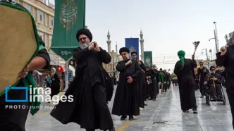 تصاویر: عزاداری شهادت امام جعفر صادق (ع) در قم