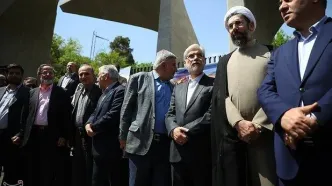 تجمع دانشجویان دانشگاه تهران در حمایت از مردم مظلوم غزه