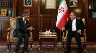دیدار گروسی و عراقچی در تهران