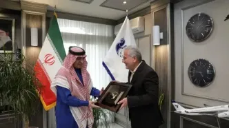 دیدار سفیر عربستان با مدیرعامل ایران ایر درباره حج ۱۴۰۴