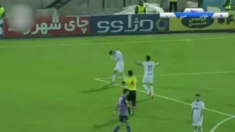 گل سوم ملوان به خیبر خرم آباد