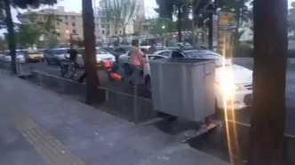 ضرب‌و‌شتم یک پاکبان در سمنان + فیلم