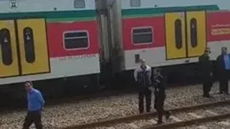 جدا شدن شدن لکوموتیو از واگن در قطارهای خط پنج